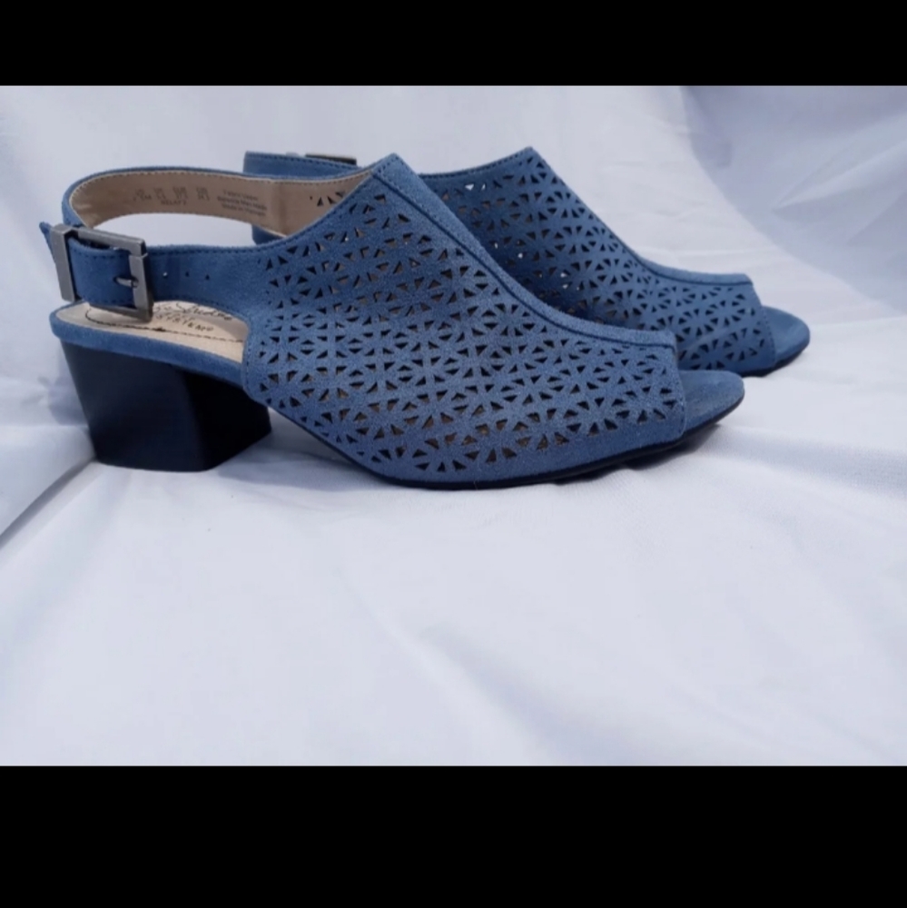 Denim sandals